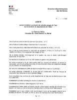 Arrêté préfectoral restrictions usages de l’eau