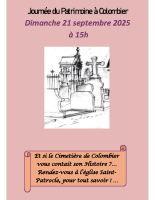 Journée du patrimoine 21/09/2025