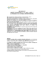 Travaux RD 998 (du 3 au 19 novembre 2025)