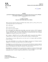 Arrêté interdiction Rave Party