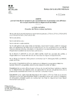 Arrêté préfectoral : interdiction temporaire de rassemblements de personnes avec diffusion de musique amplifiée du 17 au 20 avril 2026