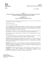AP interdiction temporaire rassemblement de personnes avec diffusion de musique amplifiée département de l’Allier 6 mai au 1er juin 2026