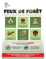 Flyer prévention feux de forêts